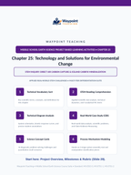 Technology for Environmental Change Project-Based Learning Activity sample page