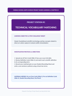 Technology for Environmental Change Project-Based Learning Activity sample page