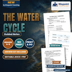 The Water Cycle Guided Notes cover