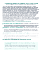 Water's Role in Shaping Landforms CER Task Cards sample page