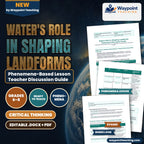 Water's Role in Shaping Landforms Phenomena-Based Lesson: Horseshoe Bend: How a Gentle Meandering River Carved a 1,000-Foot Canyon Teacher Discussion Guide cover