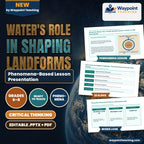 Water's Role in Shaping Landforms Phenomena-Based Lesson: Horseshoe Bend: How a Gentle Meandering River Carved a 1,000-Foot Canyon Presentation cover