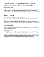 Weather vs. Climate Model Response & Scoring Guide sample page