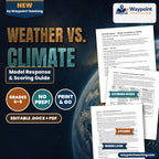 Weather vs. Climate Model Response & Scoring Guide cover