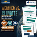 Weather vs. Climate Project-Based Learning Activity cover