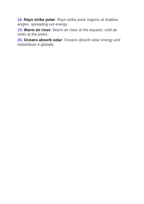 Weather vs. Climate Vocabulary Words & Definitions sample page