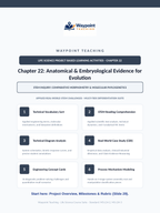 Anatomical & Embryological Evidence for Evolution Project-Based Learning Activity sample page