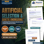 Artificial Selection & Genetic Engineering Scaffolded Phenomena-Based Lesson: Wild Teosinte Grass Transformed into Modern Sweet Corn Student Response Sheet cover