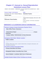 Asexual vs. Sexual Reproduction Substitute Lesson Plan sample page