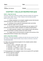 Cellular Respiration Lesson Quiz sample page