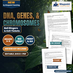 DNA, Genes, & Chromosomes Bell Ringers & Exit Tickets cover