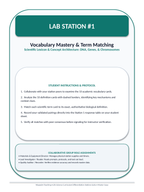 DNA, Genes, & Chromosomes Differentiation Stations sample page