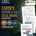 Earth's History & the Fossil Record 5E Lesson Plan cover