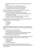 Environmental & Genetic Factors Influencing Growth Lesson Quiz sample page