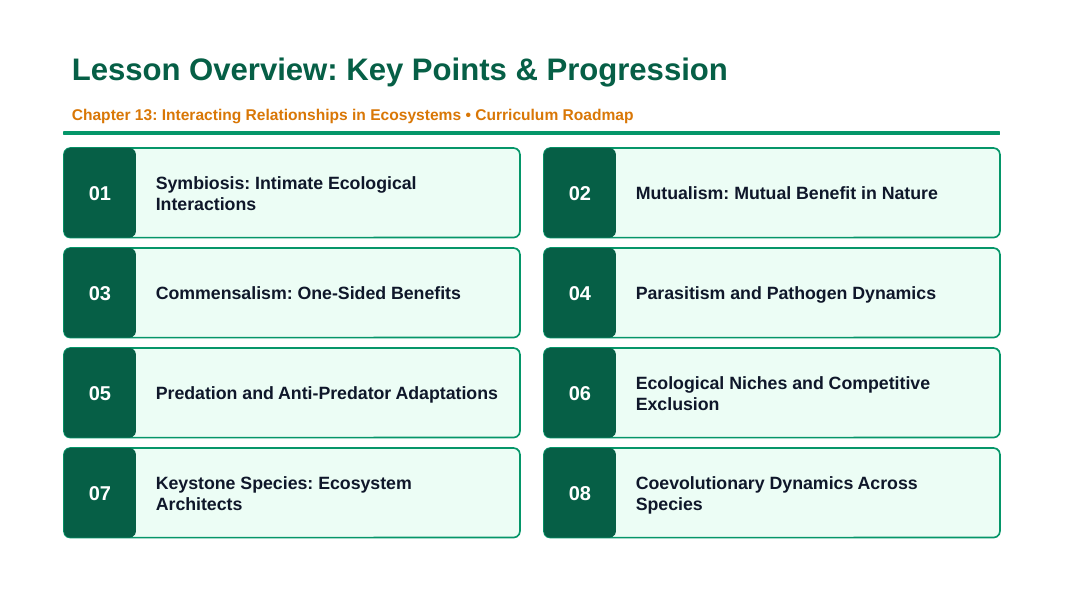 Interacting Relationships in Ecosystems Slide Show Presentation sample page
