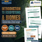 Introduction to Ecosystems & Biomes Phenomena-Based Lesson: Sharp Biome Changes Across a Mountain Rain Shadow Teacher Discussion Guide cover