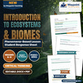 Introduction to Ecosystems & Biomes Phenomena-Based Lesson: Sharp Biome Changes Across a Mountain Rain Shadow Student Response Sheet cover