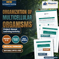 Organization of Multicellular Organisms Project-Based Learning Activity cover