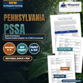 Pennsylvania PSSA Exam Overview & Teacher Guide Chapter-to-STEELS Crosswalk cover