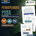 Pennsylvania PSSA Exam Overview & Teacher Guide Chapter-to-STEELS Crosswalk cover