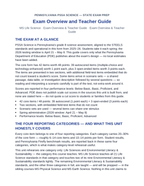 Pennsylvania PSSA Exam Overview & Teacher Guide Exam Overview & Teacher Guide sample page