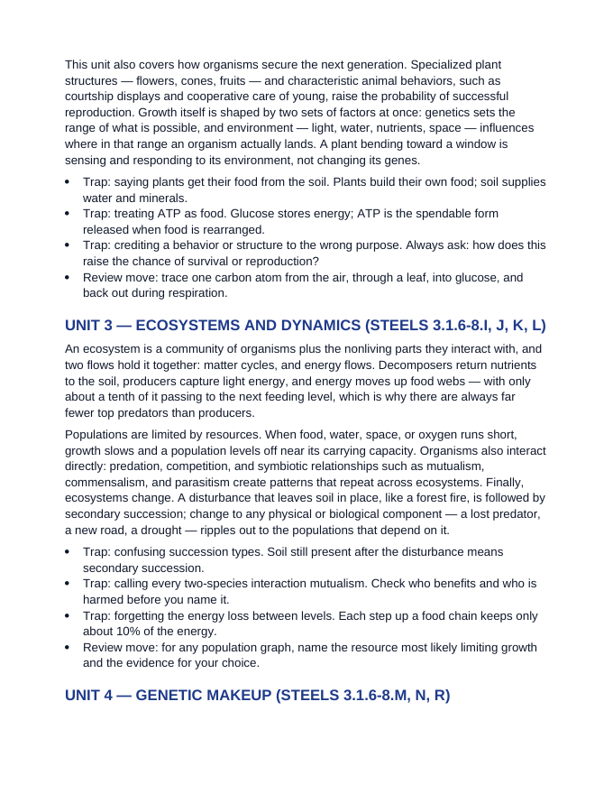 Pennsylvania PSSA Exam Overview & Teacher Guide Study Guide sample page