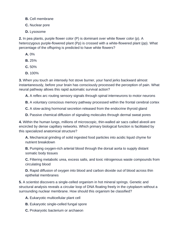 Pennsylvania PSSA Full Practice Exams & Retest Packs Practice Exam sample page
