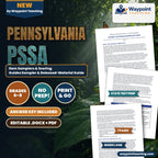 Pennsylvania PSSA Item Samplers & Scoring Guides Sampler & Released-Material Guide cover