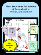 Plant Structures for Survival & Reproduction Trivia Board Game sample page