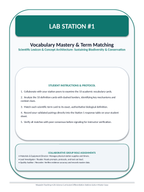 Sustaining Biodiversity & Conservation Differentiation Stations sample page