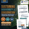 Sustaining Biodiversity & Conservation Phenomena-Based Lesson: Banff Wildlife Overpasses Restoring Grizzly Bear Habitat Corridors Teacher Discussion Guide cover