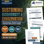 Sustaining Biodiversity & Conservation Phenomena-Based Lesson: Banff Wildlife Overpasses Restoring Grizzly Bear Habitat Corridors Teacher Discussion Guide cover
