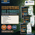 Middle School Life Science Unit 3: Ecosystems and Dynamics Bundle cover