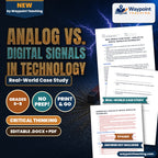 Analog vs. Digital Signals in Technology Real-World Case Study cover