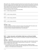 Atomic Structure & the Periodic Table Bell Ringers & Exit Tickets sample page
