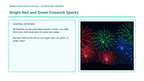 Atomic Structure & the Periodic Table Scaffolded Phenomena-Based Lesson: Bright Red and Green Firework Sparks Presentation sample page