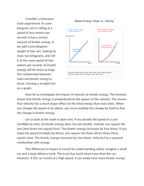 Calculating Kinetic Energy The Impact of Mass vs. Velocity Reading Worksheet sample page
