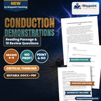 Conduction Demonstrations: Particle Collisions and Energy Transfer Reading Worksheet cover