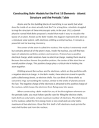 Constructing Bohr Models for the First 18 Elements Reading Worksheet sample page
