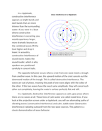 Constructive and Destructive Interference in Rippletank Models Reading Worksheet sample page