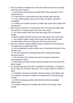 Designing Thermal Insulators & Conductors Unit Test sample page