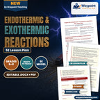 Endothermic & Exothermic Reactions 5E Lesson Plan cover