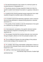 Endothermic & Exothermic Reactions Fill-in-the-Blank Vocabulary Worksheet sample page