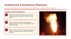 Endothermic & Exothermic Reactions Slide Show Presentation sample page