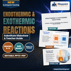 Endothermic & Exothermic Reactions Substitute Slideshow & Teacher Guide cover