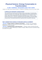 Energy Conservation & Transformation CER Task Cards sample page