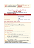 Engineering with Chemical Processes Scaffolded Phenomena-Based Lesson: Instant Deployment of Automotive Nitrogen Airbags Teacher Discussion Guide sample page