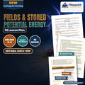 Fields & Stored Potential Energy 5E Lesson Plan cover