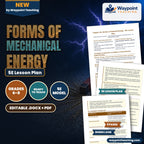 Forms of Mechanical Energy 5E Lesson Plan cover