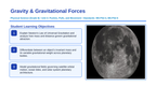 Gravity & Gravitational Forces Slide Show Presentation sample page